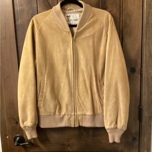 Lakeland Vintage Suede Bomber Jacket